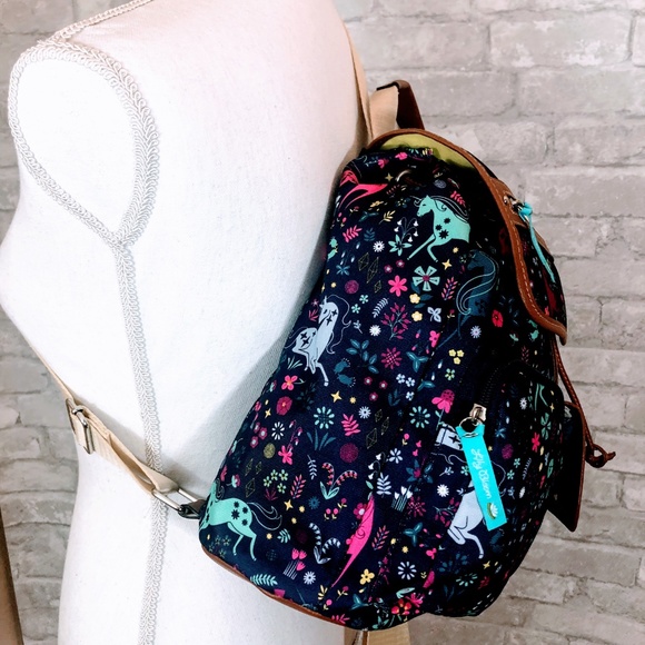 lily bloom backpack unicorn